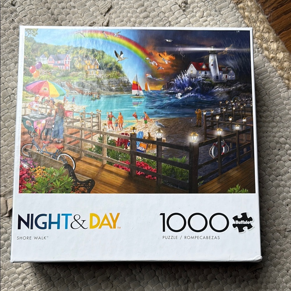 Buffalo Night & Day Puzzle - 1000 Pieces-NWT